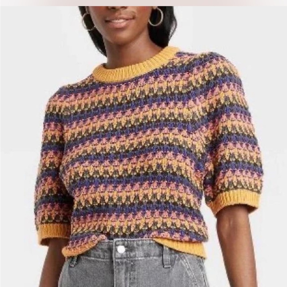 Universal Thread Multi-Color Sweater - Picture 4 of 4